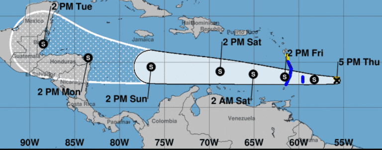 Se forma la tormenta tropical Harvey y amenaza con ingresar al Mar Caribe