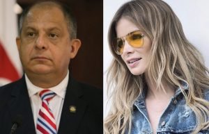 Uber desata polémica entre presidente Solís y modelo Leonora Jiménez