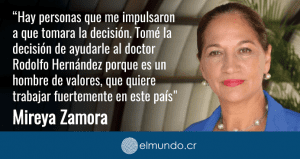 Mireya Zamora: Voy a ir una vez más a representar al pueblo