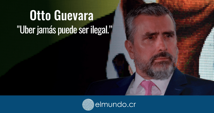 Otto Guevara: Uber jamás puede ser ilegal