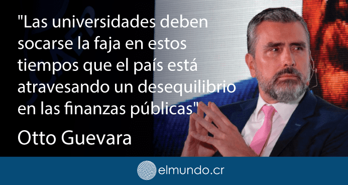 Otto Guevara denuncia que UNA estaría malgastando fondos públicos