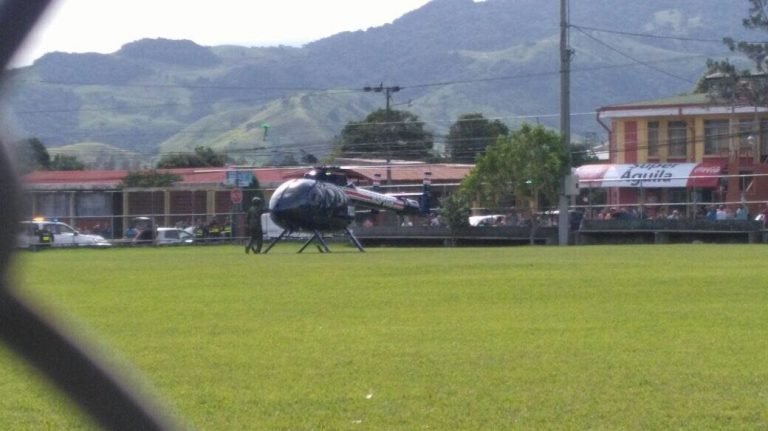 Por aire y tierra: Buscan a sospechosos de asalto a Banco Nacional en El Guarco