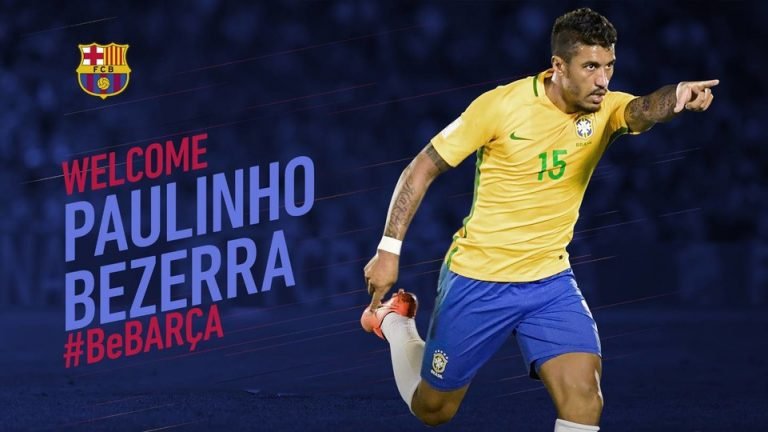 Paulinho Bezerra, nuevo jugador del FC Barcelona