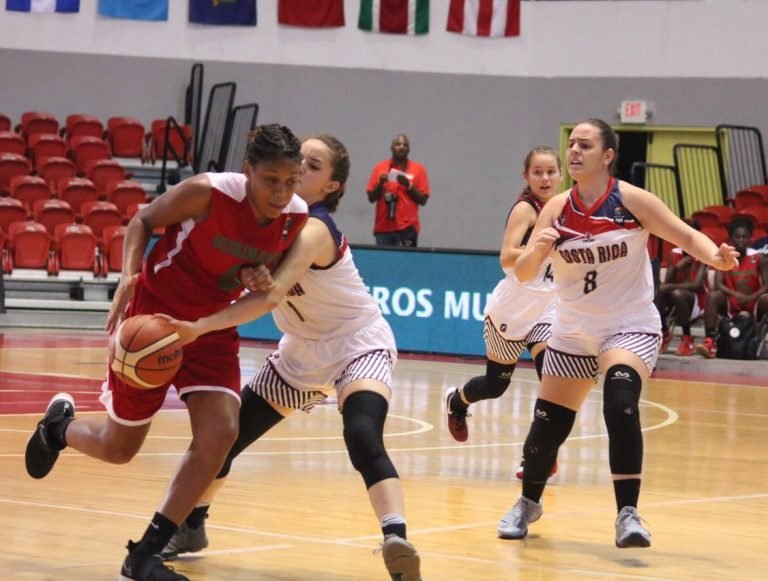 Selección femenina U 17 clasifica a semifinales del Centrobasket 2017