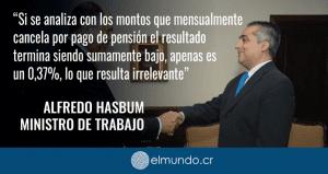 Ministro minimiza pago millonario de pensiones a personas fallecidas