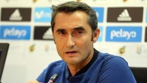 Ernesto Valverde: “Es una derrota pero hay que mirar adelante”