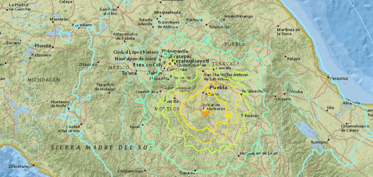 Terremoto de 7,1 sacude la Ciudad de México