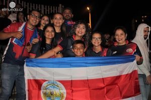 La fiesta previo al partido Costa Rica vs México en 20 fotografías