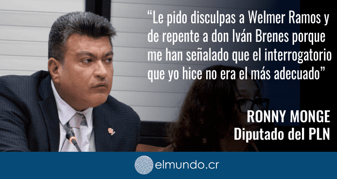Ronny Monge pide disculpas a exministro de Economía y al presidente de la CNE