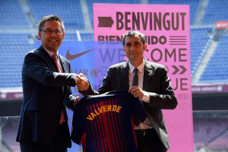 Bartomeu: “Valverde se ha ganado el aprecio de todo el barcelonismo en pocas semanas”