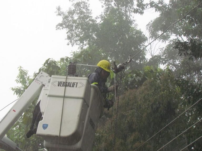 ICE restablece el servicio de electricidad en 19570 hogares