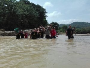 600 estudiantes e instructores de la ENP se mantienen prestando ayuda en Puntarenas y Guanacaste