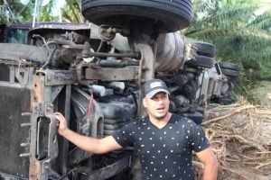 Sobreviviente de tráiler arrastrado en Parrita narra su rescate