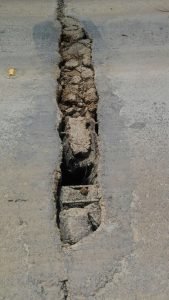 Reportan grave daño en puente de ruta 27 a Caldera