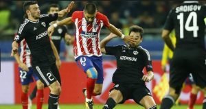 El Atlético de Madrid empata frente el Qarabag en un flojo partido