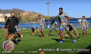 Sele entrena en Málaga con Celso Borges y Óscar Duarte