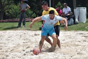 Fútbol playa: Este domingo se enfrentan Valencia y Sámara en la apertura de las semifinales