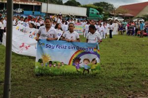 Más de 1200 estudiantes guanacastecos dijeron No a las drogas