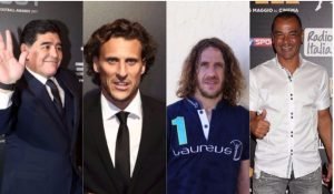 Maradona y siete estrellas más del fútbol estarán en el sorteo del Mundial