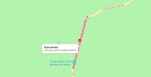 Cerrado el paso en la Ruta 32 por tres deslizamientos