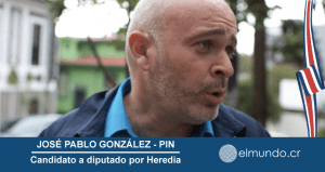 José Pablo González, candidato a diputado del PIN: “Parte del problema de la CCSS son los médicos”