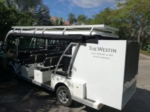 Hotel guanacasteco es el primero con flota 100% eléctrica