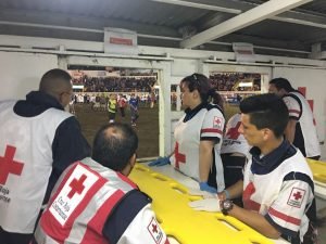 Cruz Roja auxilió 418 personas durante los festejos de Zapote