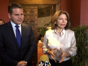 Laura Chinchilla pide a Fabricio Alvarado reflexionar de importancia de Corte IDH para Costa Rica