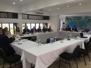 Crecex se reunió con representantes de Restauración Nacional