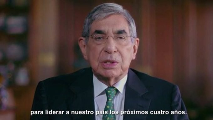 Óscar Arias: ‘Antonio Álvarez es el mejor candidato para liderar nuestro país’