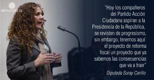 Diputada del FA al Presidente: Si su partido es progresista retire la reforma fiscal