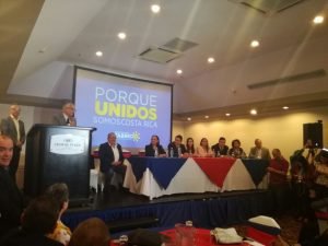 Altos dirigentes del PUSC anuncian apoyo a Fabricio Alvarado