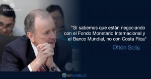 Ottón Solís critica equipo económico de Restauración: ‘Es una rifa de puestos’