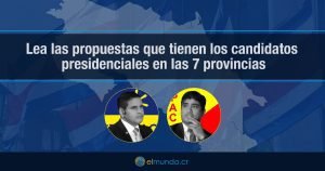 ¿Qué proponen los candidatos presidenciales para las 7 provincias?