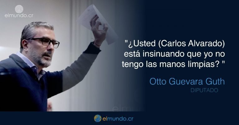 Otto Guevara a Carlos Alvarado: ¿Usted insinúa que yo no tengo las manos limpias?