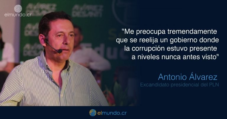 Antonio Álvarez anuncia que su voto será para Fabricio Alvarado
