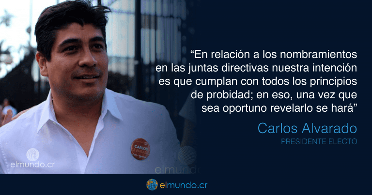 Carlos Alvarado mantiene promesa de colocar una mujer al frente de Cancillería