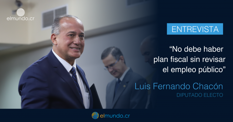 Luis Fernando Chacón: No debe haber plan fiscal sin revisar el empleo público