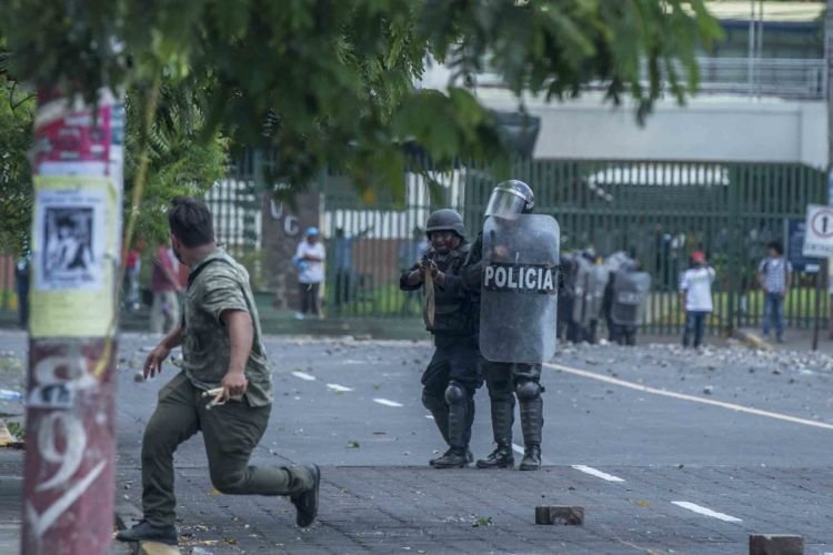 Existen claras indicaciones de que la policía empleó un uso excesivo de la fuerza en Nicaragua