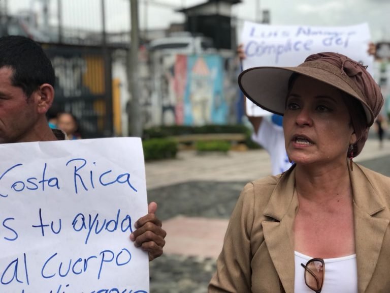 Nicaragüenses exigen a gobierno costarricense pronunciamiento por actos de represión vive Nicaragua