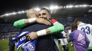 Keylor a Zidane: Gracias por tanto apoyo, sobretodo en los momentos complicados