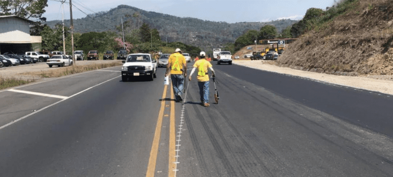 Demarcación en tramo de Interamericana Norte finaliza hoy