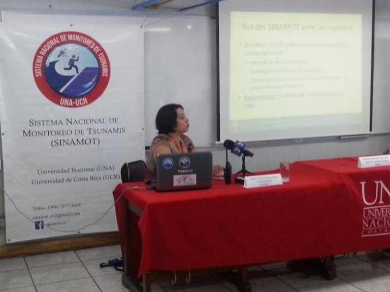 Eligen a oceanógrafa de la UNA como presidenta del Sistema de Alerta de Tsunamis del Caribe