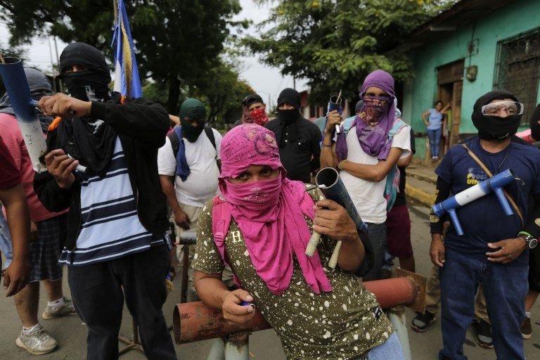 Suben a 134 los muertos por protestas en Nicaragua, según ente de DDHH