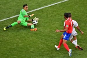 Keylor Navas evitó una derrota más abultada de Costa Rica