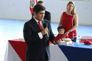 Carlos Alvarado juramentó a la Sele previo al Mundial de Rusia 2018