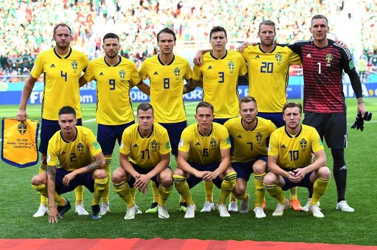 Suecia considerada la nueva “matagigantes” de Rusia 2018