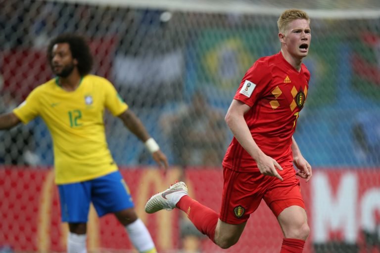 Medio tiempo: Bélgica le gana 2-0 a Brasil y lo está eliminando del Mundial