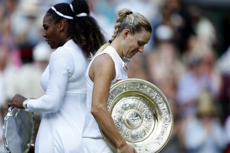 Angelique Kerber venció a Serena Williams en Wimbledon