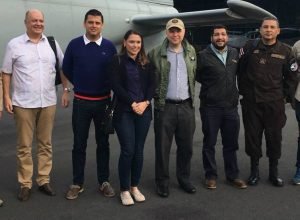 Ministro de Seguridad y diputados visitaron puesto fronterizo de Sixaola